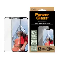 PanzerGlass ® Screen Protector iPhone 16e | 14 | 13 | 13 Pro | Ultra-Wide Fit w. A