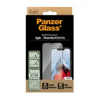 PanzerGlass ® Screen Protector iPhone 16e | 14 | 13 | 13 Pro | Ultra-Wide Fit w. A