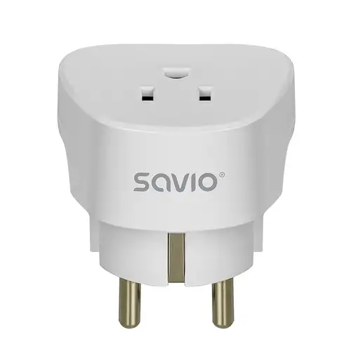 Savio AP-01 adaptador e inversor de corriente Interior 3750 W Blanco