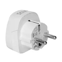 Savio AP-01 adaptador e inversor de corriente Interior 3750 W Blanco