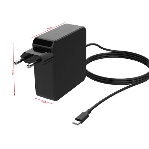 Leotec Cargador Notebook 65W Type-C
