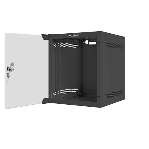 Lanberg WF10-2306-10B armario rack 6U Bastidor de pared Negro