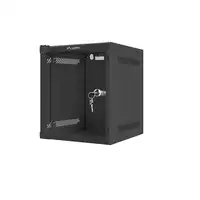 Lanberg WF10-2306-10B armario rack 6U Bastidor de pared Negro