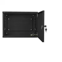 Lanberg WAF1-5203-04-00B armario rack 4U Bastidor de pared Negro