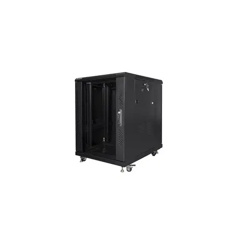 Lanberg FF01-6815-12B armario rack 15U Rack o bastidor independiente Negro
