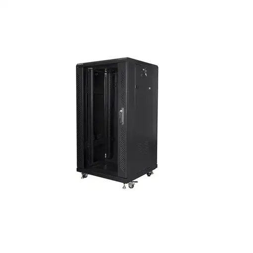 Lanberg FF01-6622-12B armario rack 22U Rack o bastidor independiente Negro