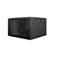 Lanberg WF01-6606-10B armario rack 6U Bastidor de pared Negro