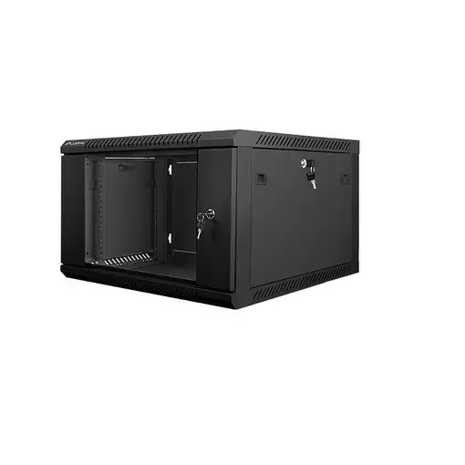 Lanberg WF01-6606-10B armario rack 6U Bastidor de pared Negro