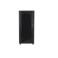 Lanberg FF01-6627-12B armario rack 27U Rack o bastidor independiente Negro