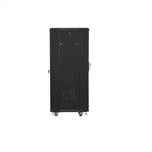 Lanberg FF01-6627-12B armario rack 27U Rack o bastidor independiente Negro