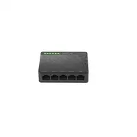 Lanberg DSP1-0105 switch No administrado Fast Ethernet (10/100) Negro