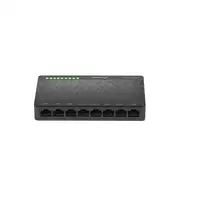 Lanberg DSP1-1008 switch No administrado Gigabit Ethernet (10/100/1000) Negro, Gri