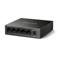 Mercusys MS105GS switch No administrado Gigabit Ethernet (10/100/1000) Negro