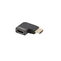 Lanberg AD-HDMI-10 adaptador de cable de vídeo HDMI tipo A (Estándar) Negro, Plata