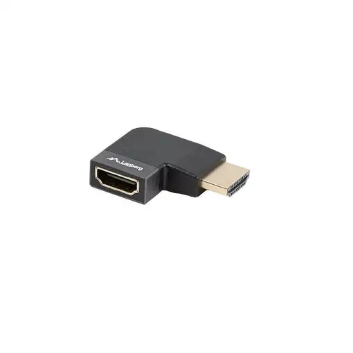 Lanberg AD-HDMI-10 adaptador de cable de vídeo HDMI tipo A (Estándar) Negro, Plata