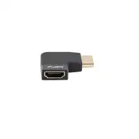 Lanberg AD-HDMI-10 adaptador de cable de vídeo HDMI tipo A (Estándar) Negro, Plata