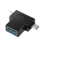 Vention Adaptador USB 3.0 CCVBB/ USB Tipo-C Macho - MicroUSB Macho