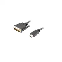 Lanberg CA-HDDV-20CU-0030-BK adaptador de cable de vídeo 3 m HDMI tipo A (Estándar