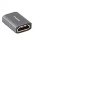 Lanberg AD-HDMI-02 cambiador de género para cable HDMI-A female 2.1 Plata