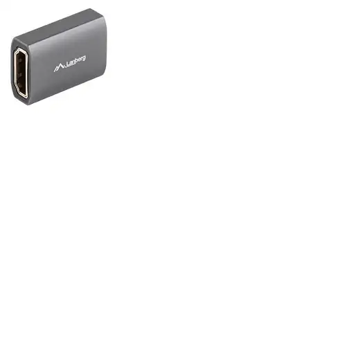 Lanberg AD-HDMI-02 cambiador de género para cable HDMI-A female 2.1 Plata