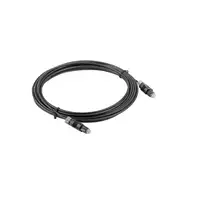 Lanberg CA-TOSL-10CC-0010-BK Cable de fibra óptica e InfiniBand 1 m Toslink Negro