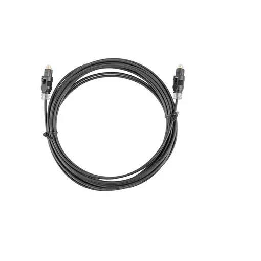Lanberg CA-TOSL-10CC-0010-BK Cable de fibra óptica e InfiniBand 1 m Toslink Negro