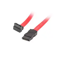 Lanberg CA-SASA-12CU-0050-R cable de SATA 0,5 m SATA 7-pin Rojo