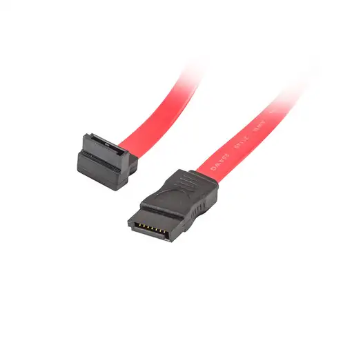 Lanberg CA-SASA-12CU-0050-R cable de SATA 0,5 m SATA 7-pin Rojo
