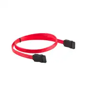 Lanberg CA-SASA-10CU-0050-R cable de SATA 0,5 m SATA 7-pin Rojo