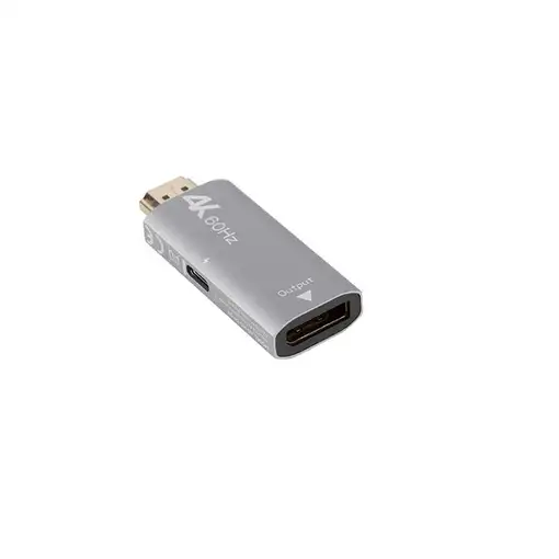 Lanberg AD-HD-DP-01 adaptador de cable de vídeo 0 m HDMI tipo A (Estándar) Display