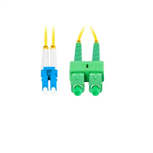 Lanberg FO-LUSA-SD11-0020-YE Cable de fibra óptica e InfiniBand 2 m SC LC LC/SC Am
