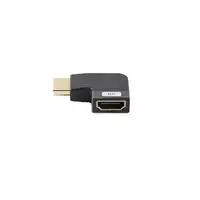 Lanberg AD-HDMI-09 adaptador de cable de vídeo HDMI tipo A (Estándar) Negro, Plata