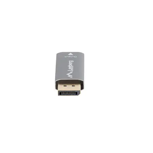 Lanberg AD-DP-HD-03 adaptador de cable de vídeo 0 m DisplayPort HDMI Plata