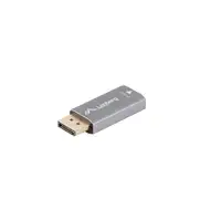 Lanberg AD-DP-HD-03 adaptador de cable de vídeo 0 m DisplayPort HDMI Plata