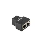 Lanberg ADS-RJ45-2RJ45-OS cable divisor y combinador Divisor de señal para cable c