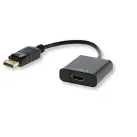 Savio CL-55 adaptador de cable de vídeo 0,2 m DisplayPort HDMI tipo A (Estándar) N