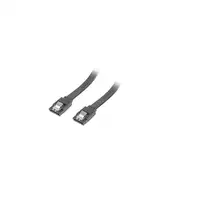 Lanberg CA-SASA-14CU-0050-BK cable de SATA 0,5 m SATA 7-pin Negro