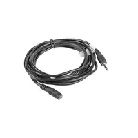 Lanberg CA-MJFJ-10CC-0030-BK cable de audio 3 m 3,5mm Negro
