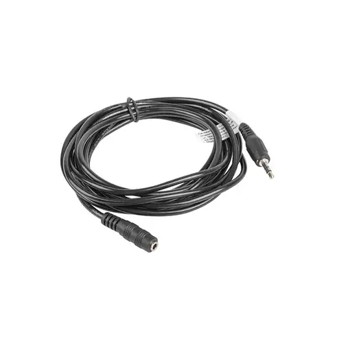Lanberg CA-MJFJ-10CC-0030-BK cable de audio 3 m 3,5mm Negro