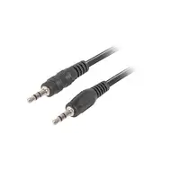 Lanberg CA-MJMJ-10CC-0012-BK cable de audio 1,2 m 3,5mm Negro
