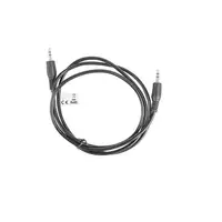 Lanberg CA-MJMJ-10CC-0012-BK cable de audio 1,2 m 3,5mm Negro