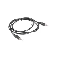 Lanberg CA-MJMJ-10CC-0012-BK cable de audio 1,2 m 3,5mm Negro