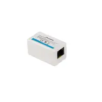Lanberg AD-RJ45-RJ45-OU5 cambiador de género para cable RJ-45 Blanco