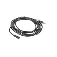 Lanberg CA-MJFJ-10CC-0050-BK cable de audio 5 m 3,5mm Negro