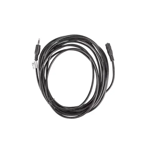 Lanberg CA-MJFJ-10CC-0050-BK cable de audio 5 m 3,5mm Negro