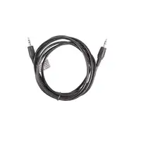 Lanberg CA-MJMJ-10CC-0020-BK cable de audio 2 m 3,5mm Negro
