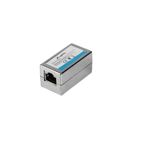 Lanberg AD-RJ45-RJ45-OS6 cambiador de género para cable RJ-45 Plata