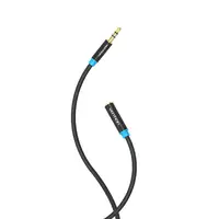 Vention Cable Estéreo VAB-B06-B050-M/ Jack 3.5 Macho - Jack 3.5 Hembra/ 50cm/ Negr