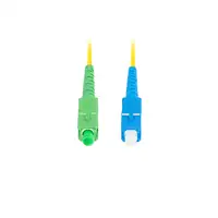 Lanberg FO-SASU-SS21-0010-YE Cable de fibra óptica e InfiniBand 1 m SC Amarillo