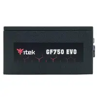 itek GF750 unidad de fuente de alimentación 750 W 24-pin ATX ATX Negro